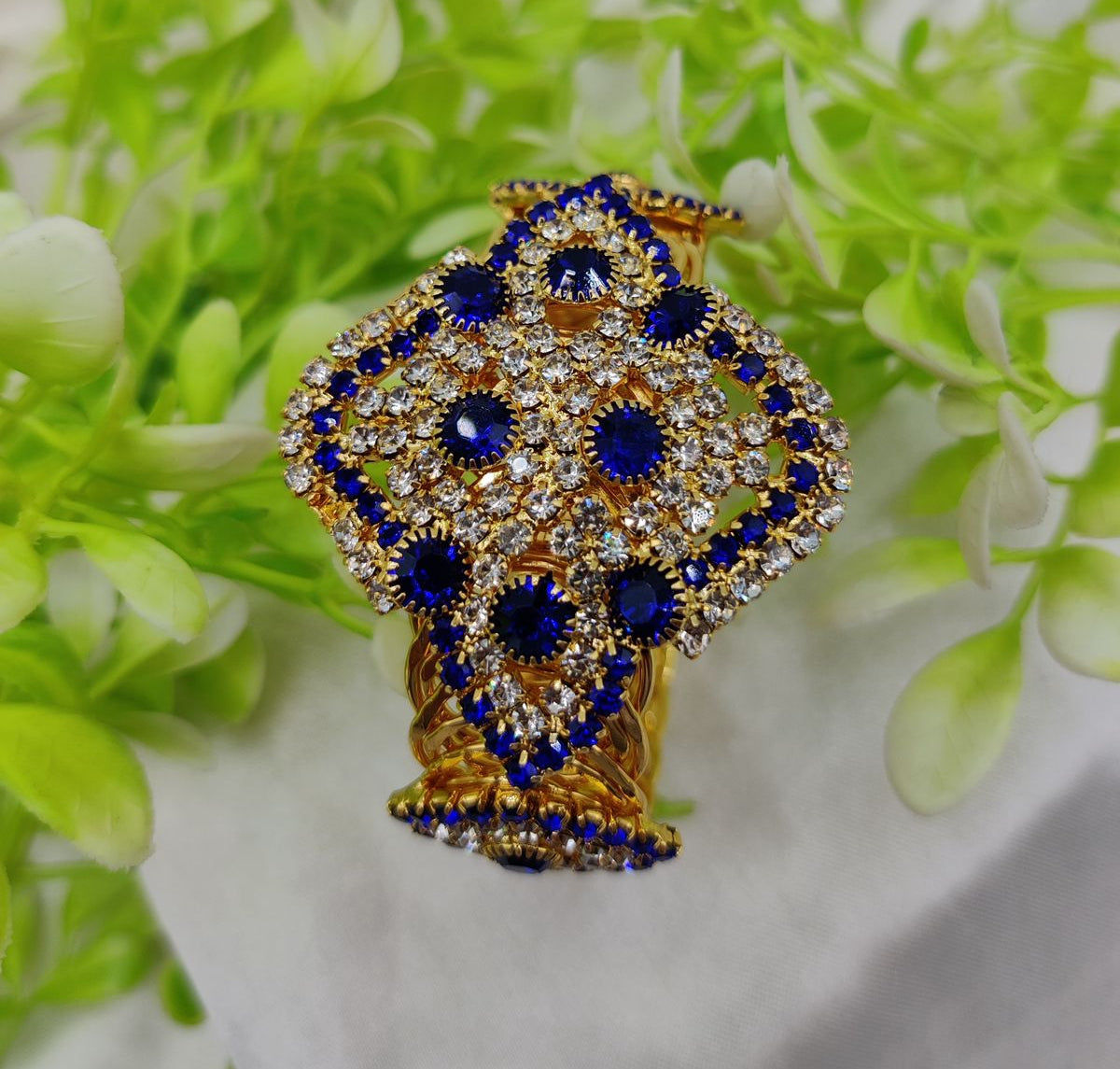 Imported Royal Elegance Sapphire Bracelet