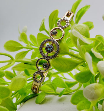 Radiant Adjustable Circle Crystal Bracelet