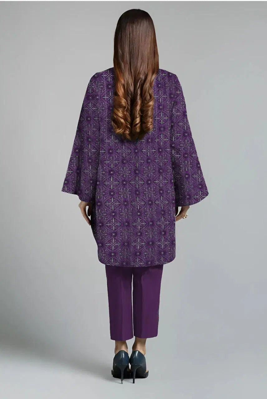 3 Piece Unstitched Printed Lawn Suit