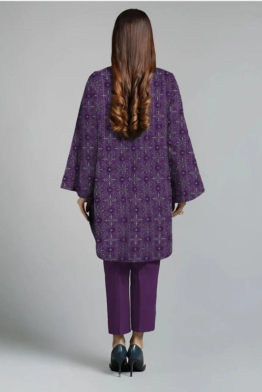 3 Piece Unstitched Printed Lawn Suit